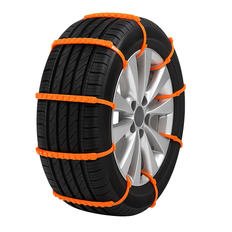 Zip Treads – Emergency Reusable Tire Traction Straps (Universal Fit)